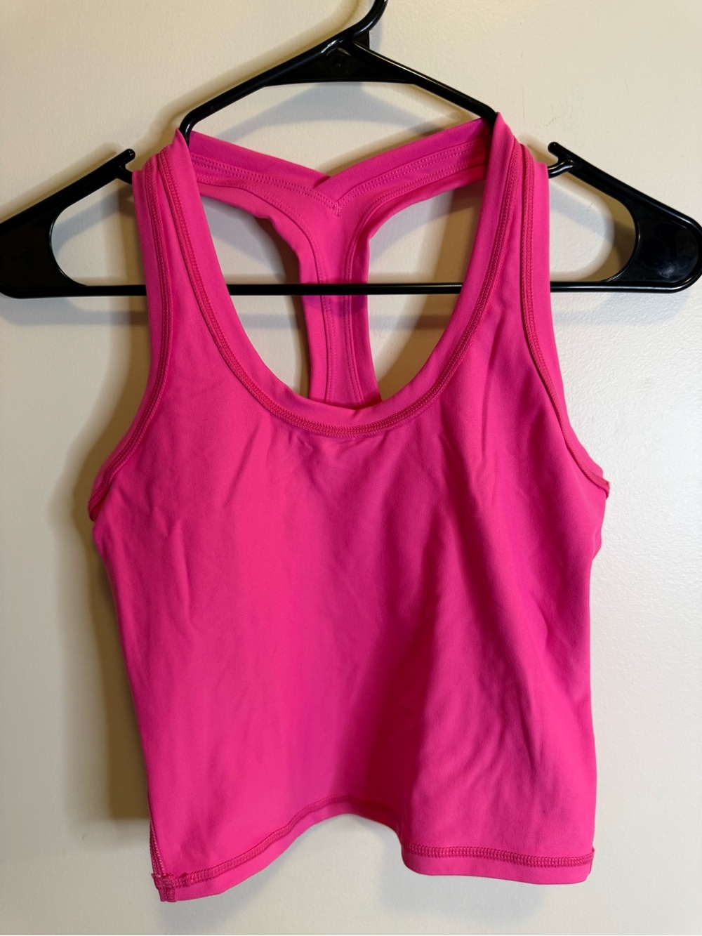 Hot Pink Racerback Tank Top